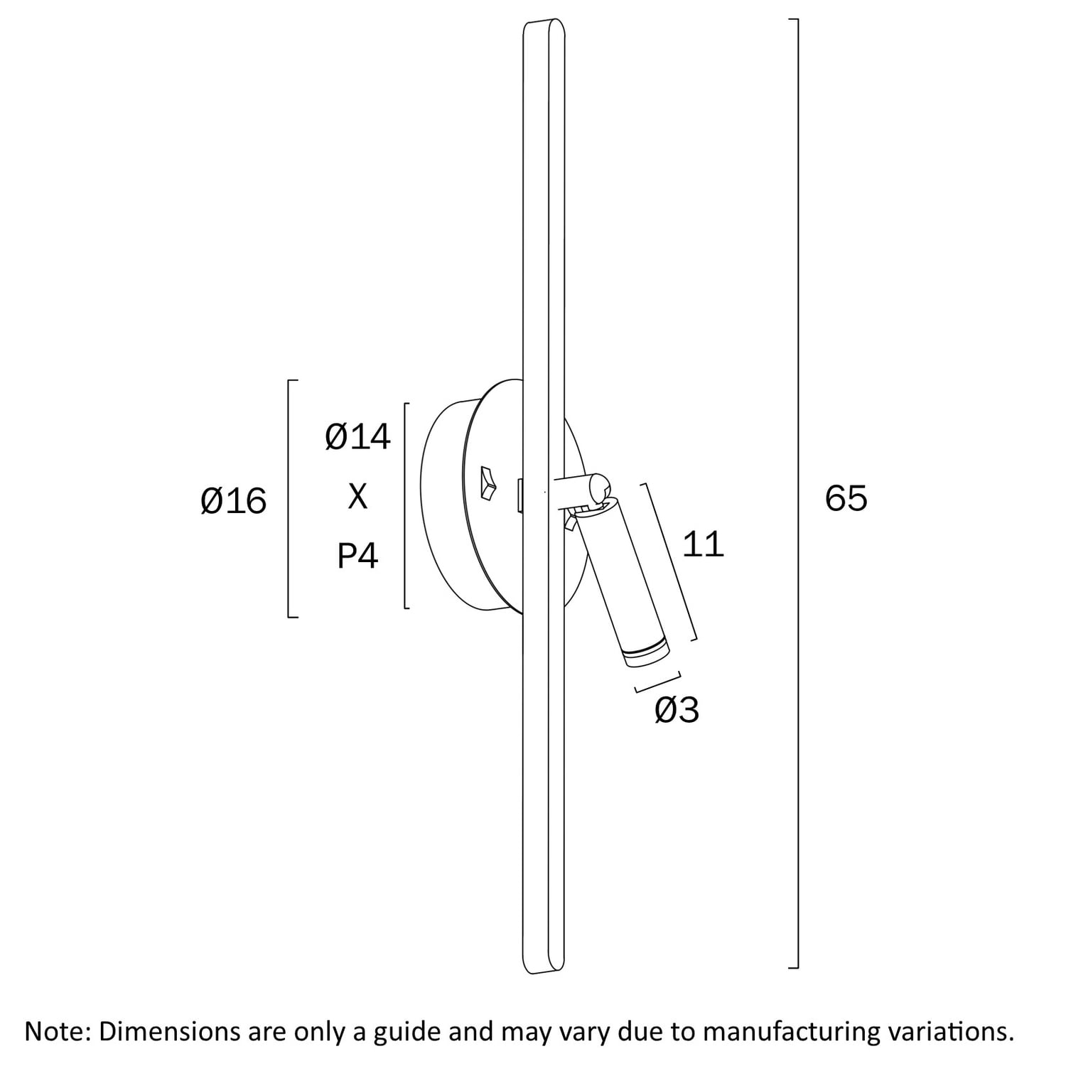Somchai Metal LED Wall Sconce