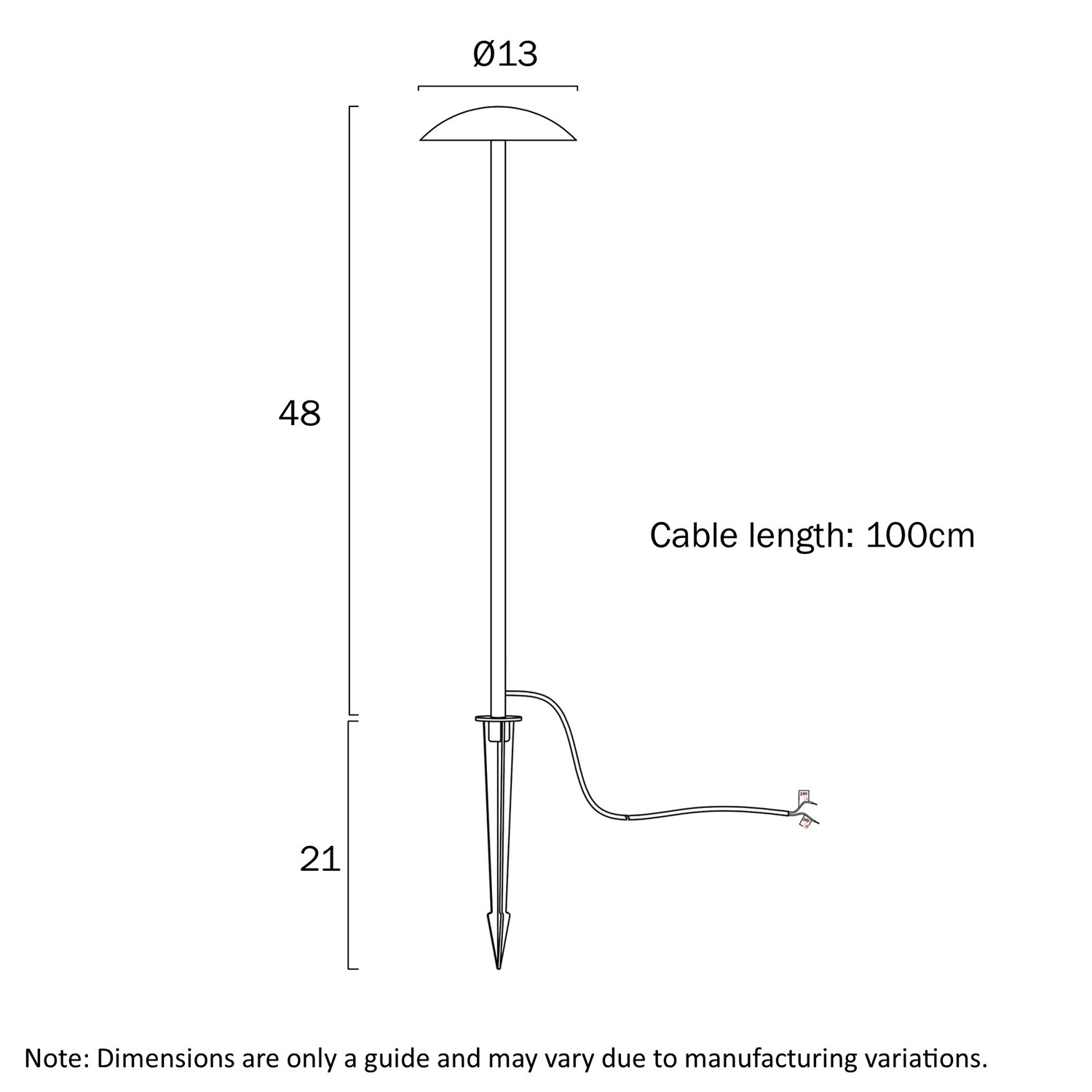 Hannelore Aluminium LED Post Light
