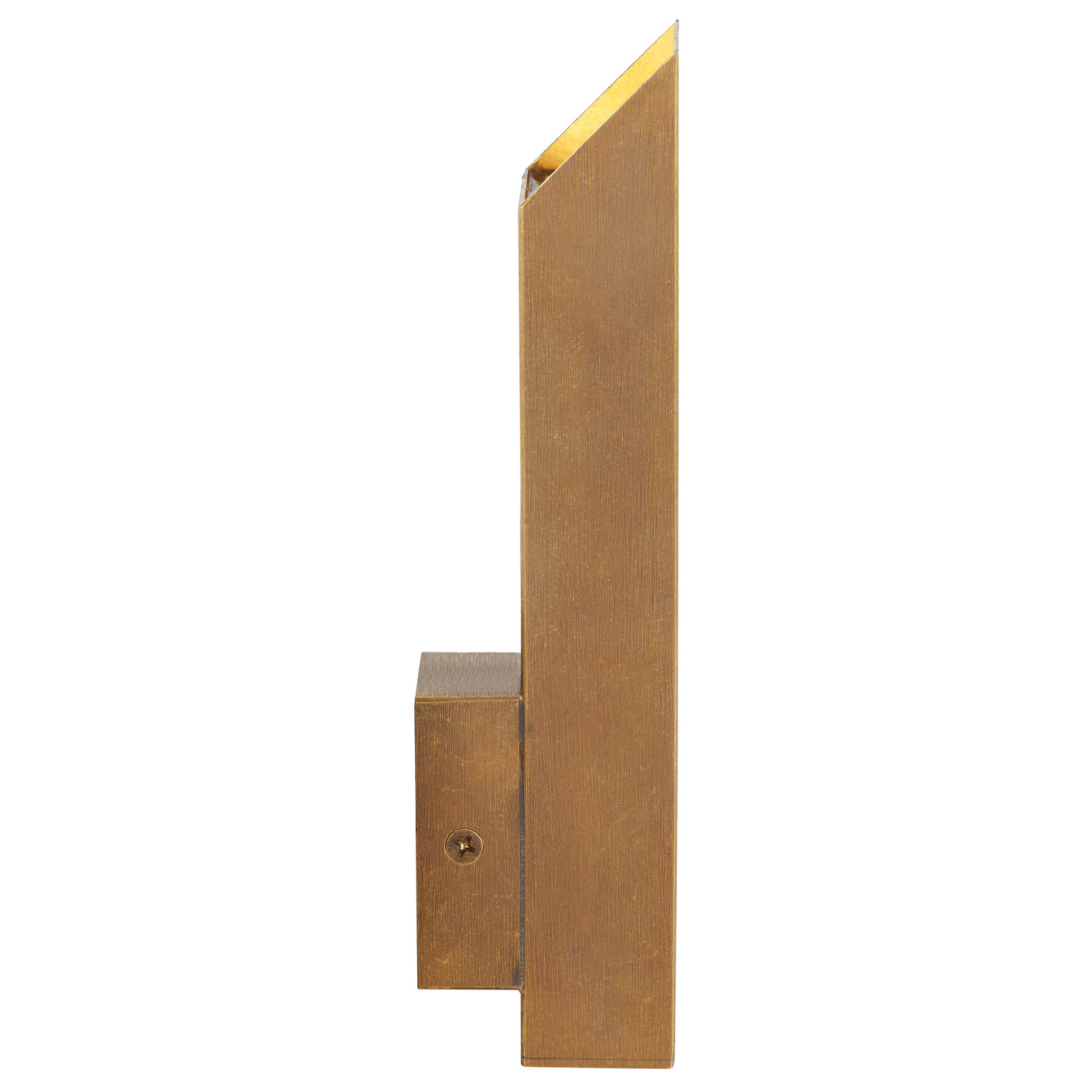 Chiara Brass Outdoor Wall Light