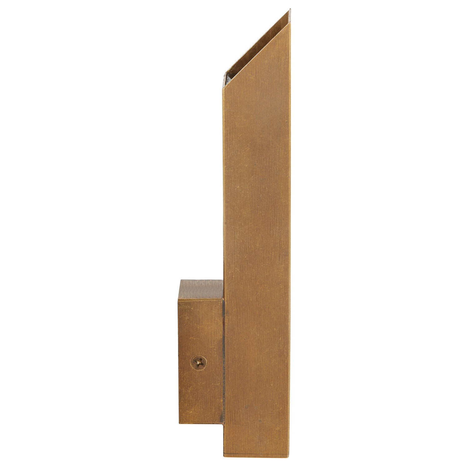 Chiara Brass Outdoor Wall Light