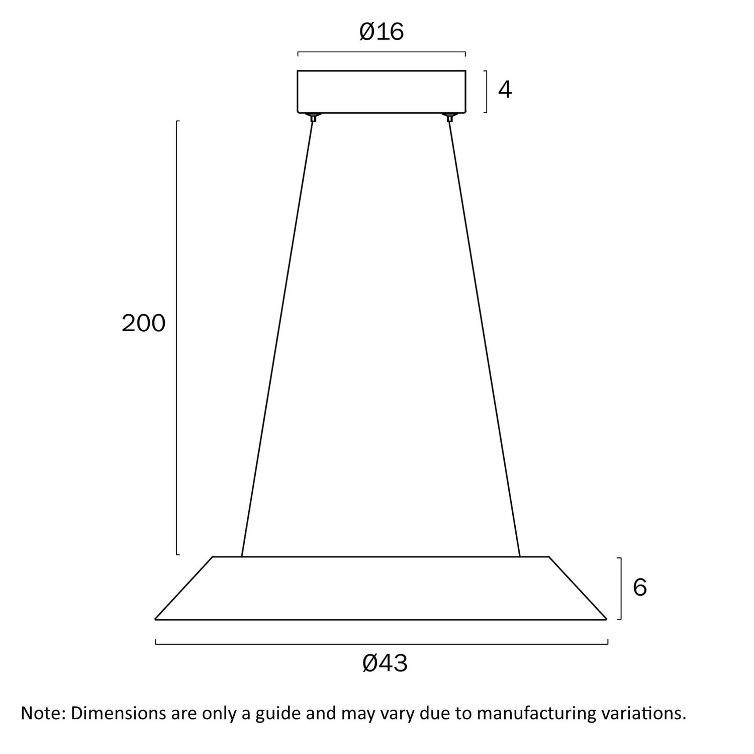 Archie Iron LED Pendant Light