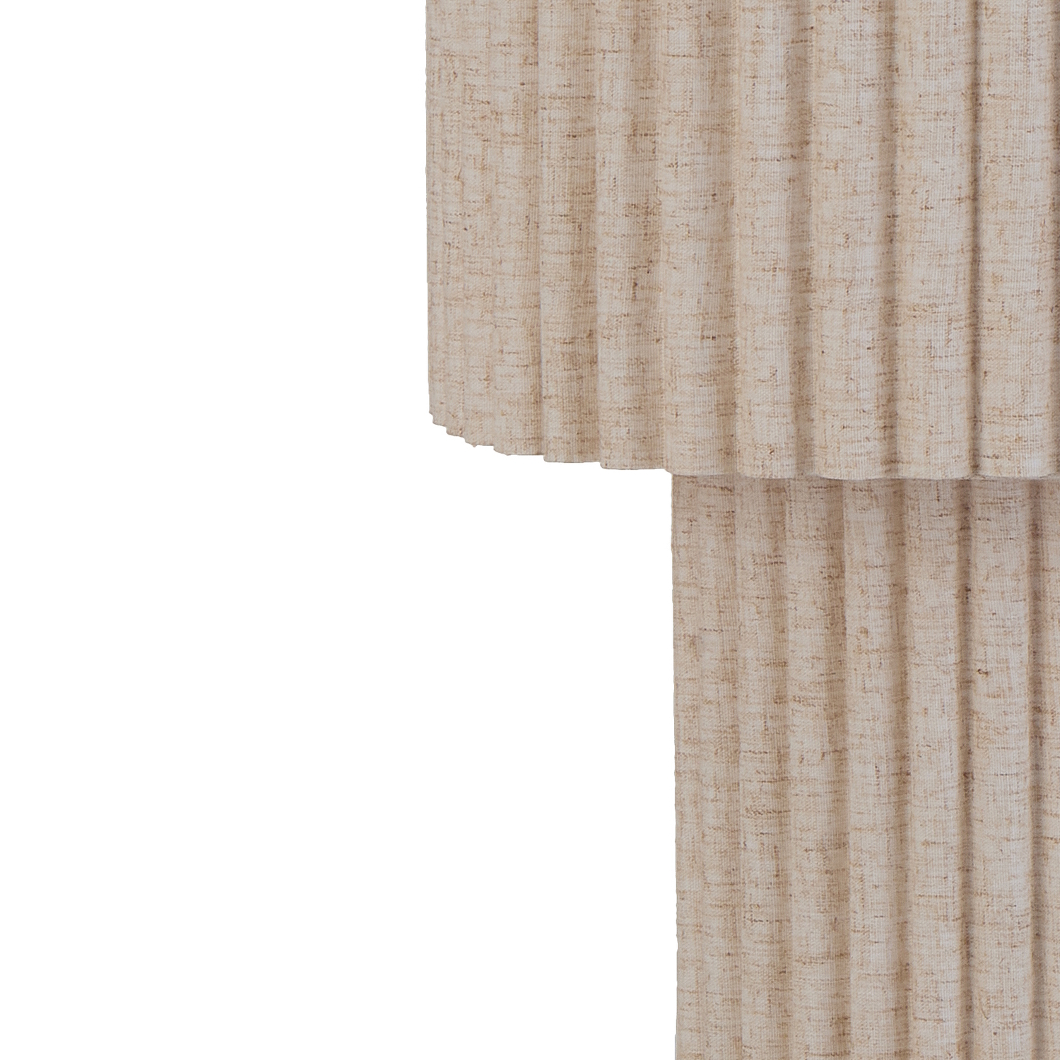 Imogen Iron & Fabric 2 Light Floor Lamp