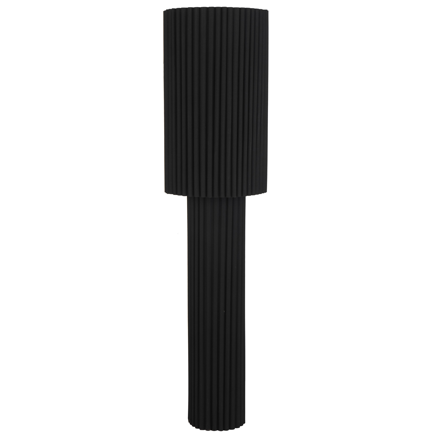 Imogen Iron & Fabric 2 Light Floor Lamp