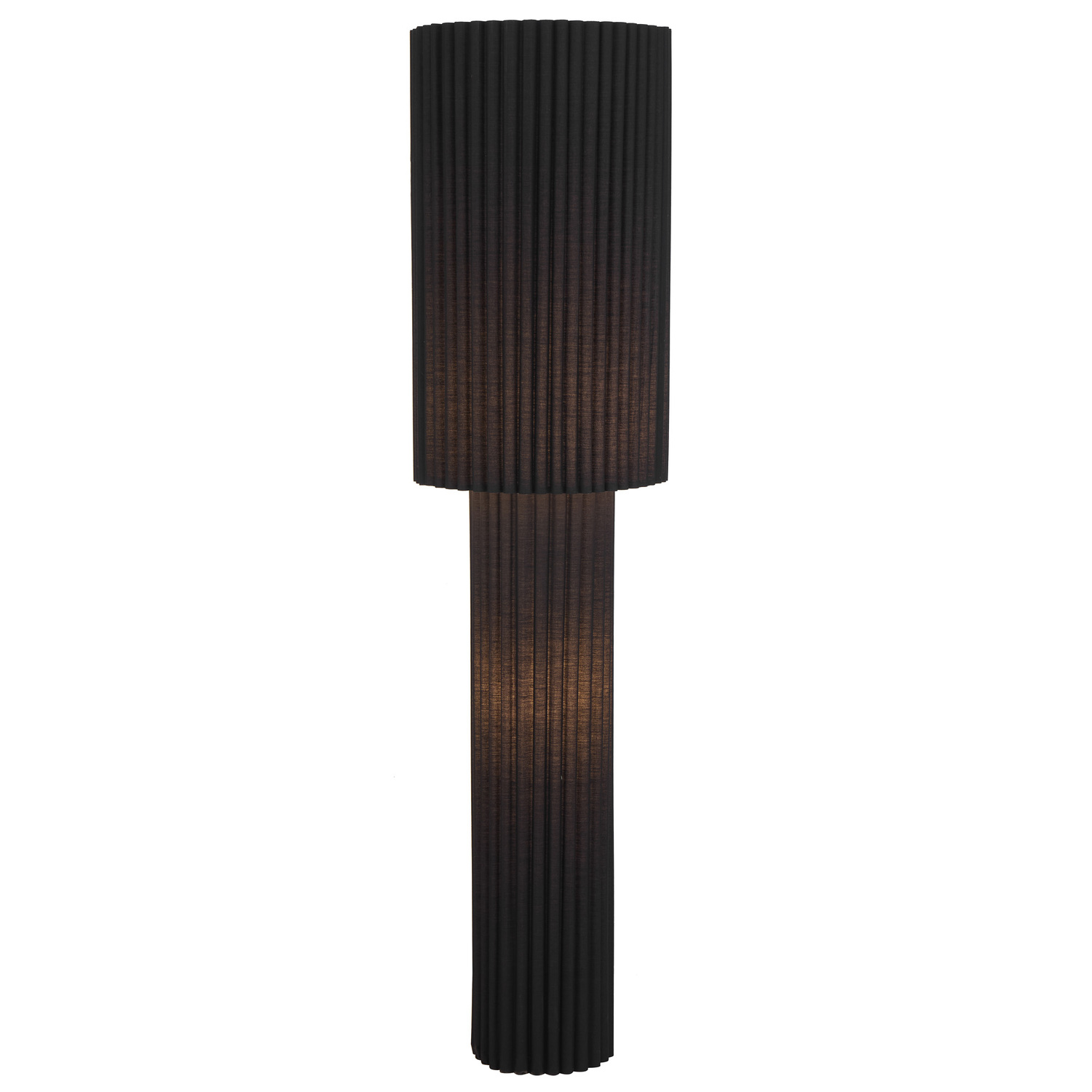 Imogen Iron & Fabric 2 Light Floor Lamp