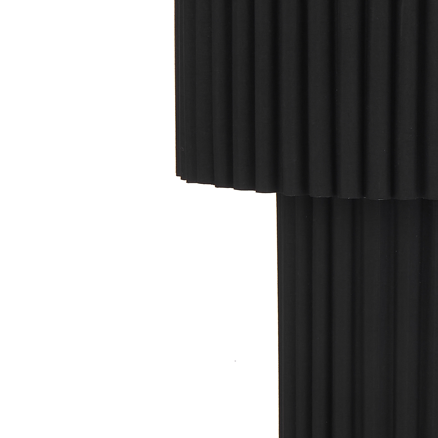 Imogen Iron & Fabric 2 Light Floor Lamp
