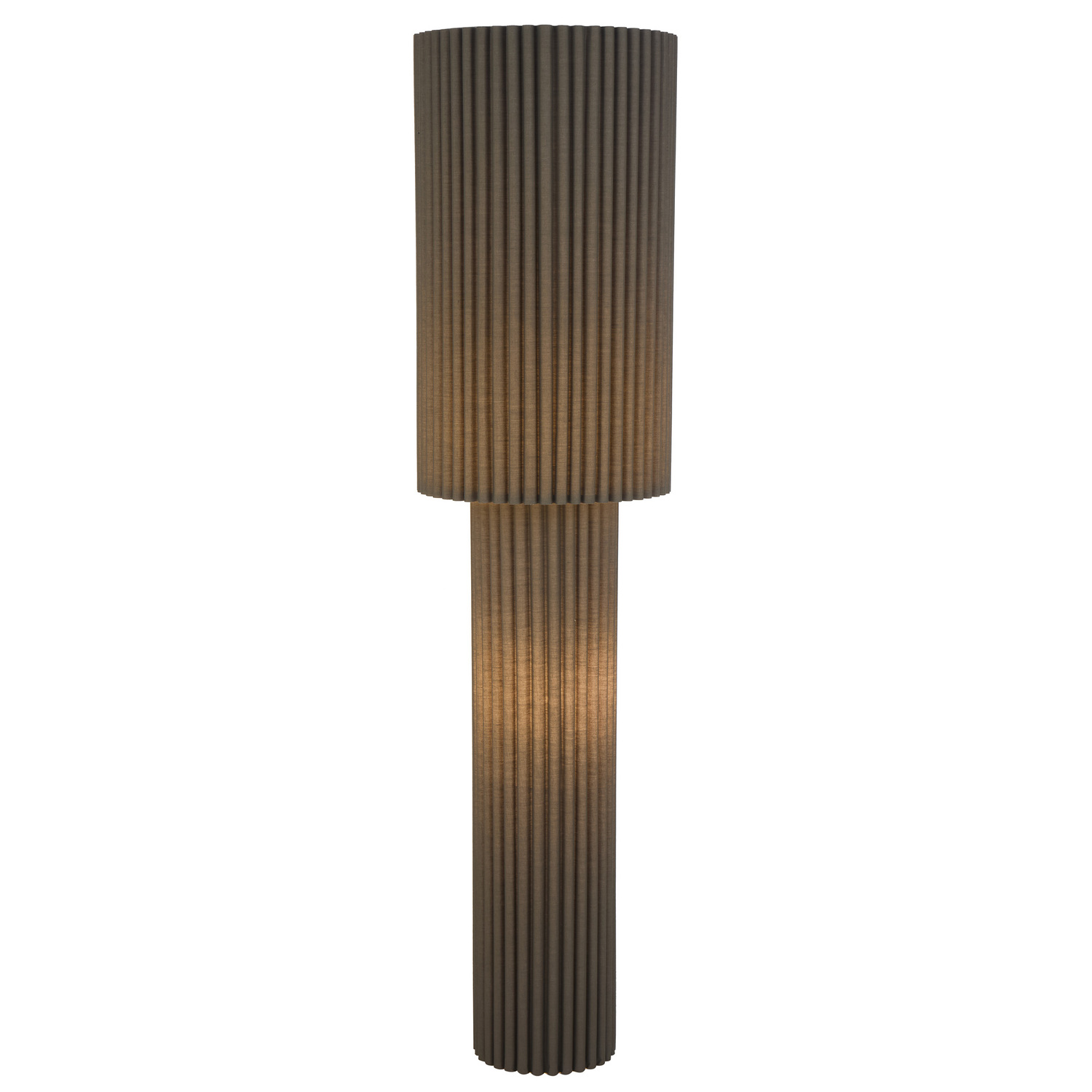 Imogen Iron & Fabric 2 Light Floor Lamp