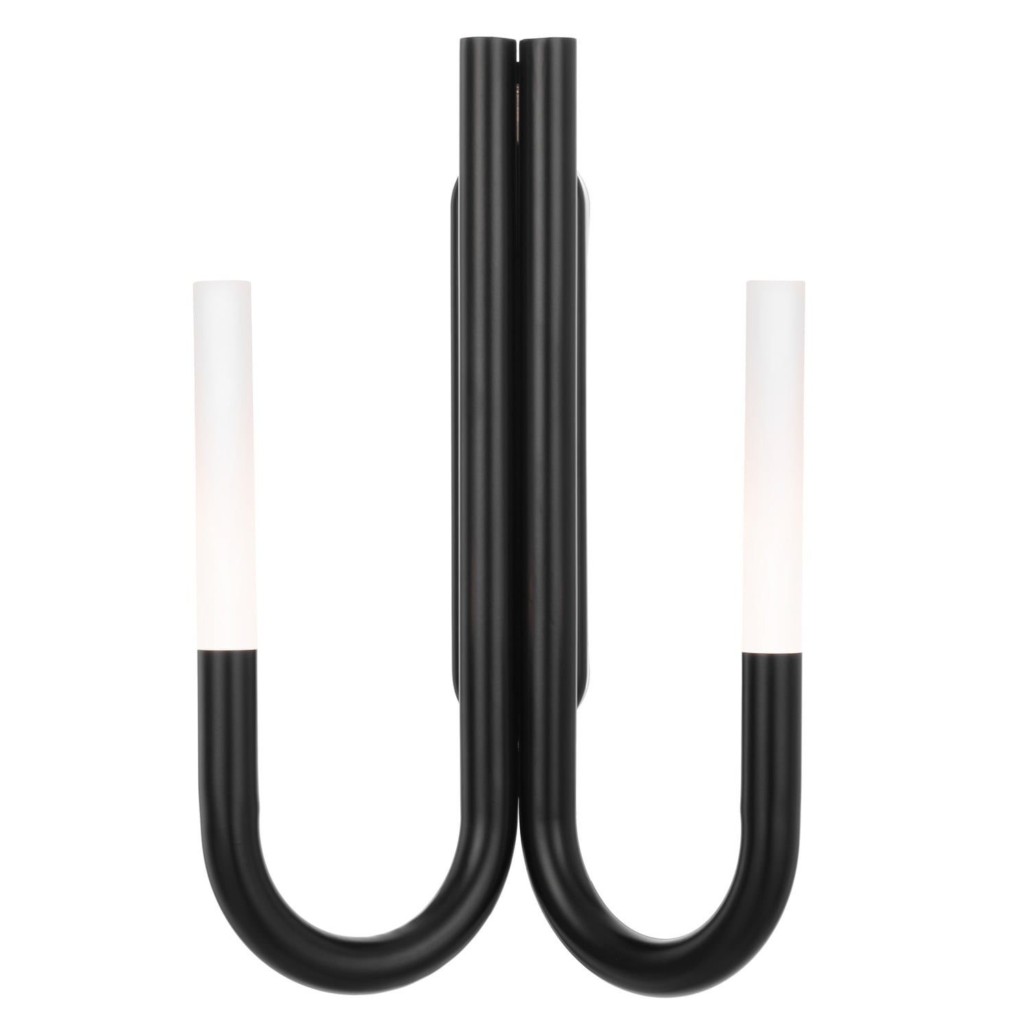 Lachlan Iron & Acrylic LED 2 Light Wall Sconce