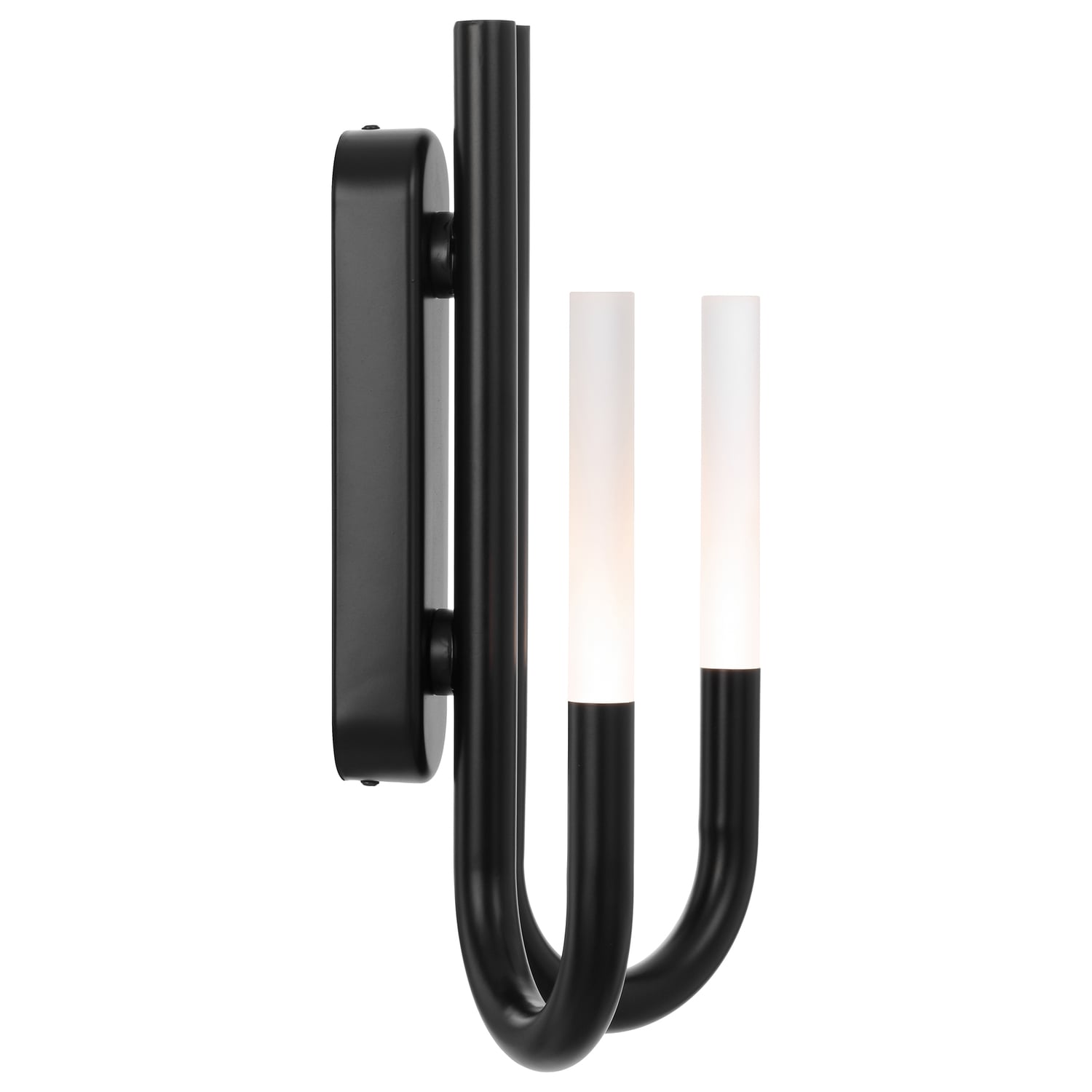 Lachlan Iron & Acrylic LED 2 Light Wall Sconce