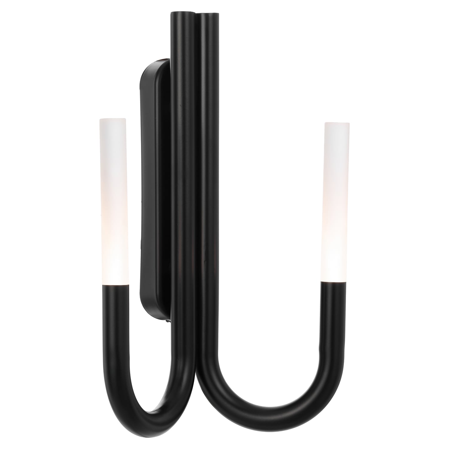 Lachlan Iron & Acrylic LED 2 Light Wall Sconce