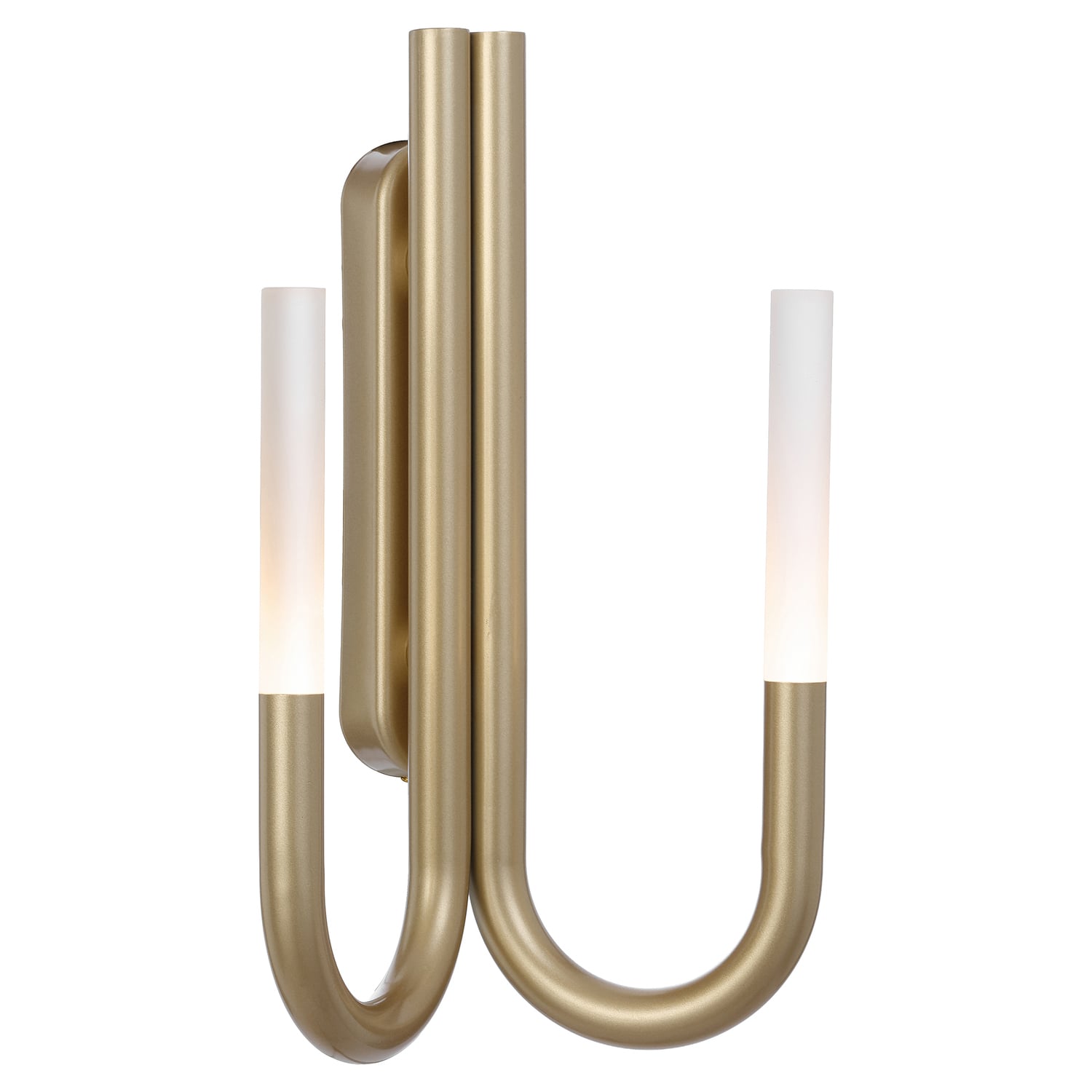 Lachlan Iron & Acrylic LED 2 Light Wall Sconce