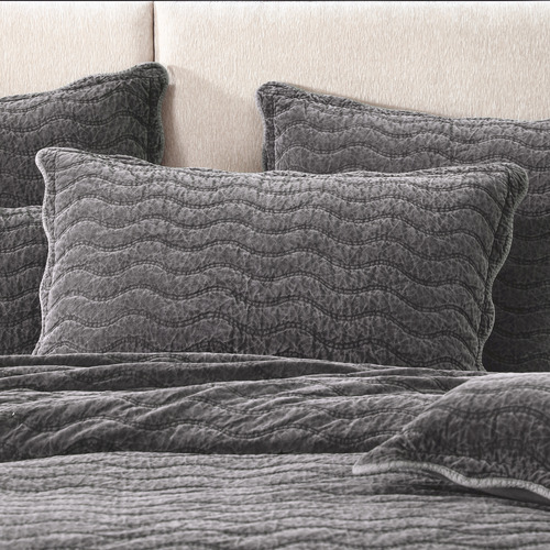 Indianna Velvet Standard Pillow Shams