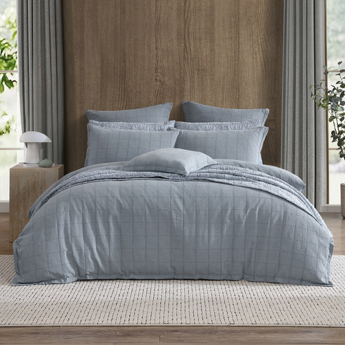 Artemis Stonewashed Cotton Quilt Cover Set