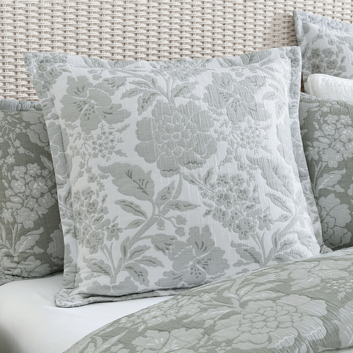 Julieta Yarn-Dyed Cotton European Pillowcase