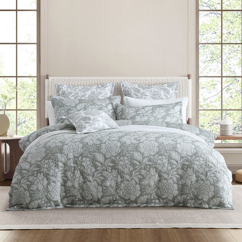 Julieta Yarn-Dyed Cotton Quilt Cover Set
