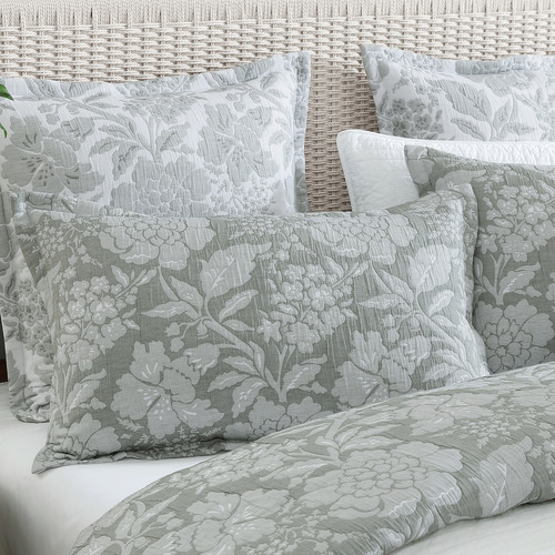 Julieta Yarn-Dyed Cotton Quilt Cover Set