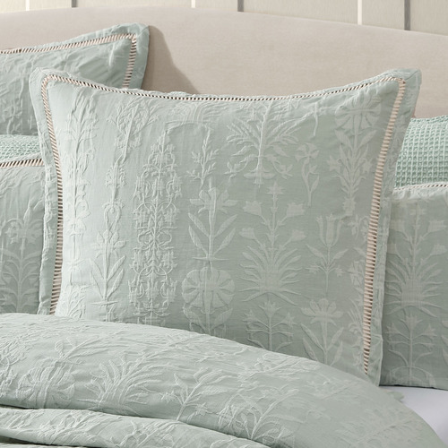 Florence Matelasse Cotton Jacquard European Pillowcase