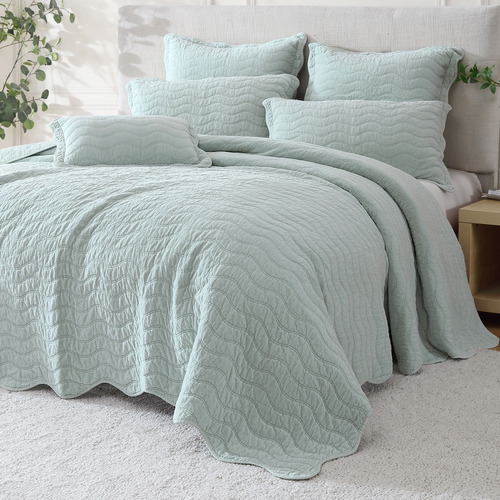 Indiana Quilted Velvet Queen/King Coverlet