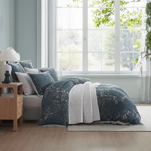 Samaria Cotton Sateen Quilt Cover Set