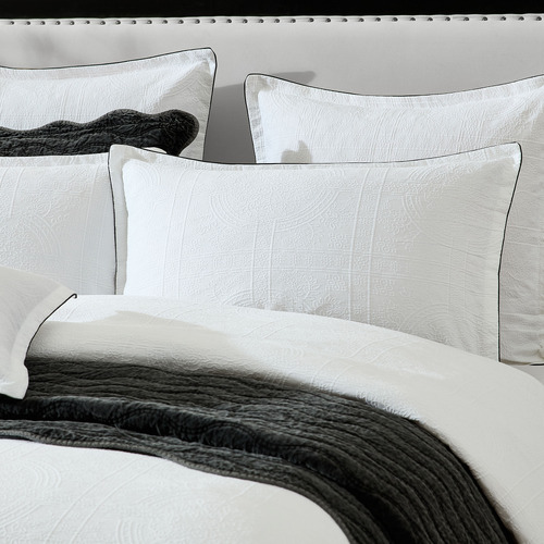 Catalina Matelasse Cotton Jacquard Quilt Cover Set