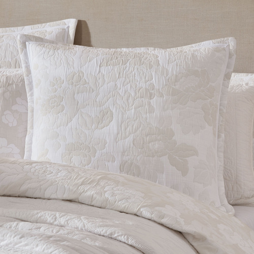 Eva II Yarn-Dyed Cotton Jacquard European Pillowcase