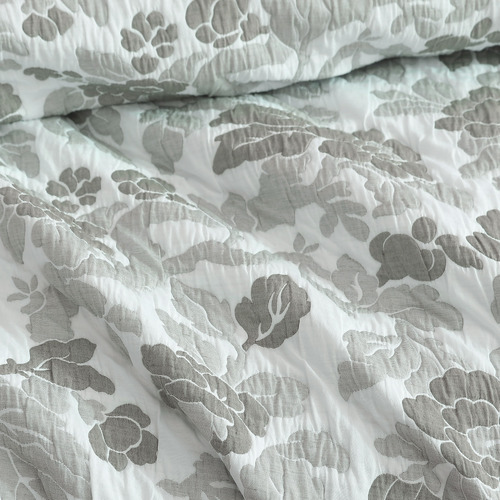 Eva I Yarn-Dyed Cotton Rich Jacquard Quilt Cover Set