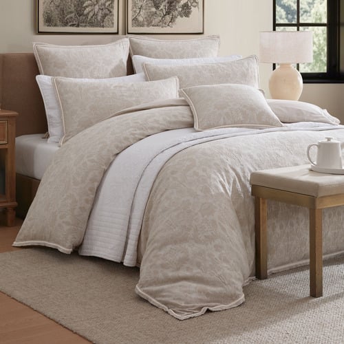 Savanna Cotton Jacquard Quilt Cover Set