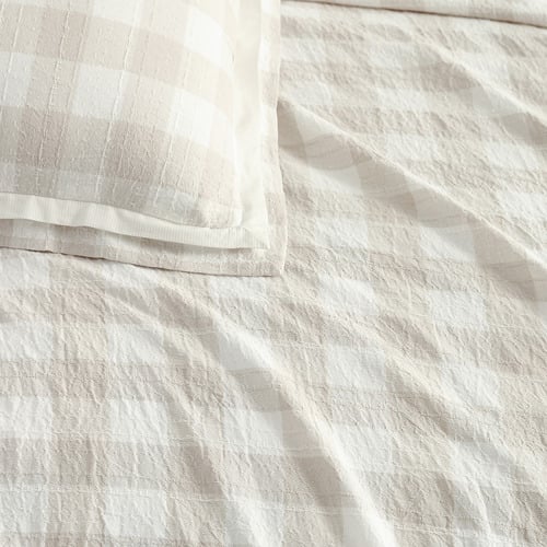 Stone Waverley Quilt Cover Set