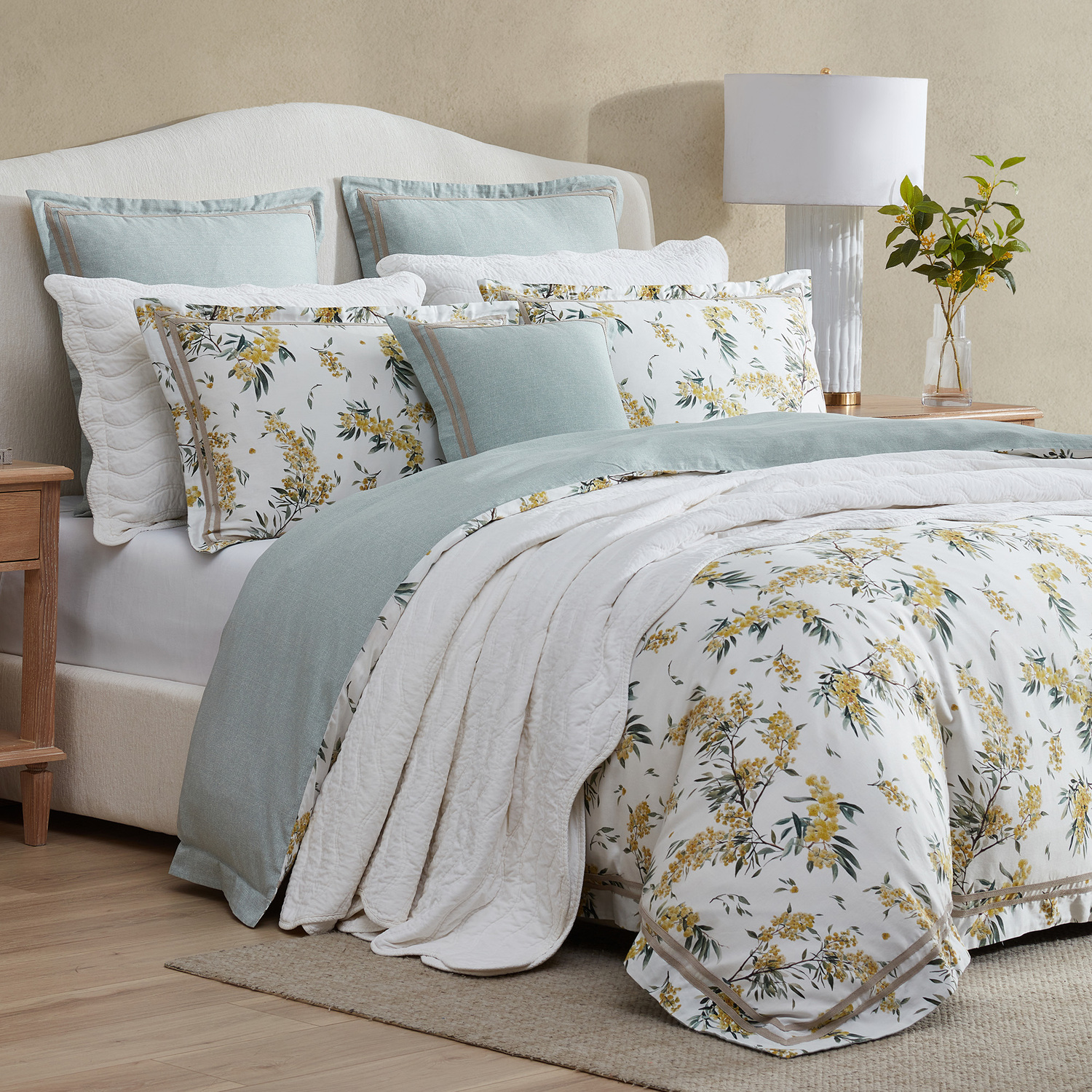 Acacia Cotton Quilt Cover Set