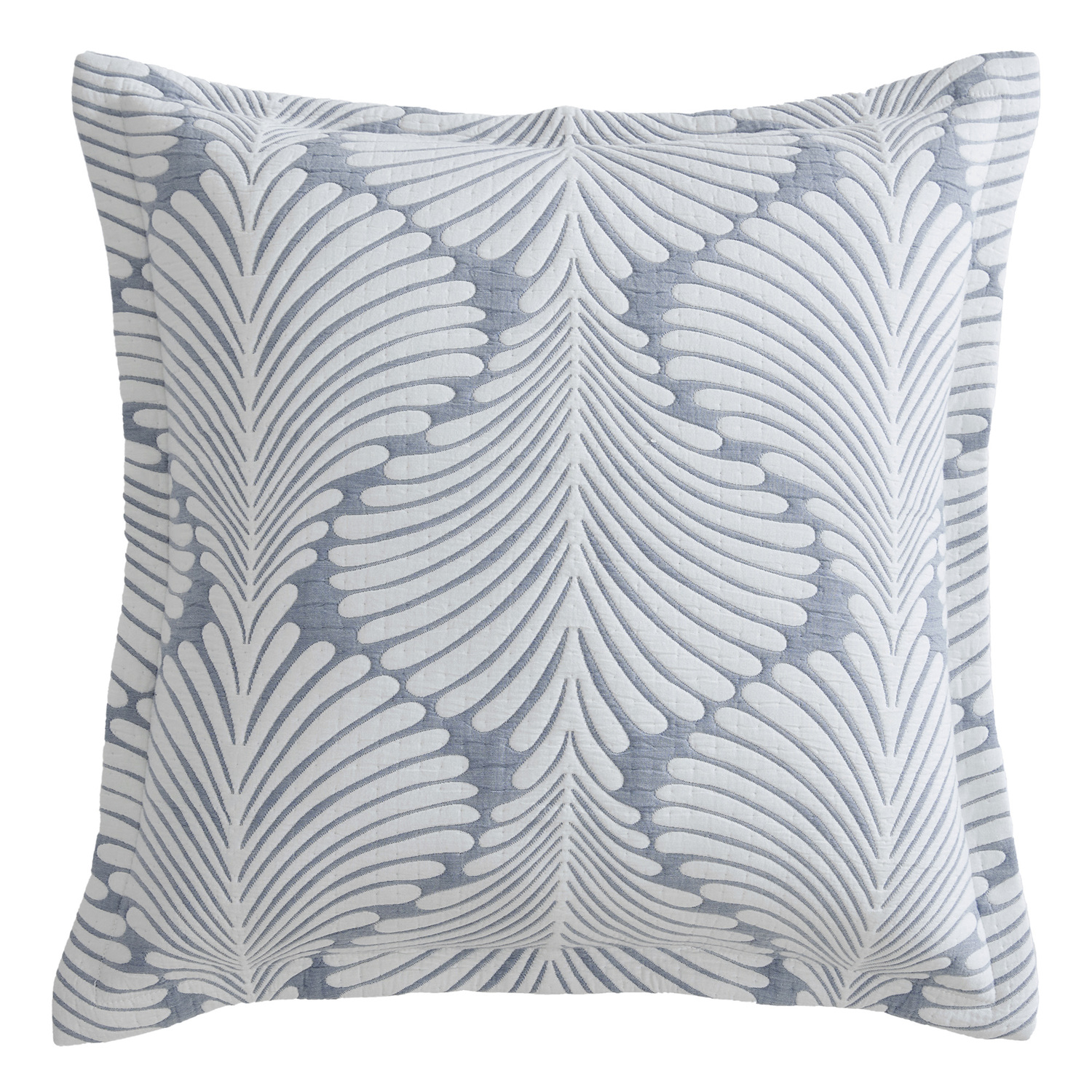 Monsera Jacquard Cushion