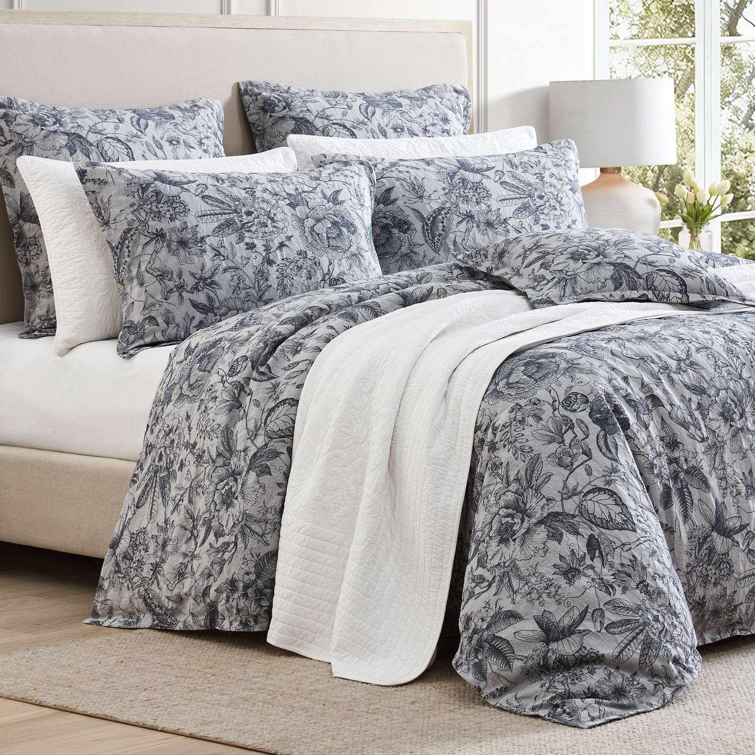 Paloma Jacquard Quilt Cover Set
