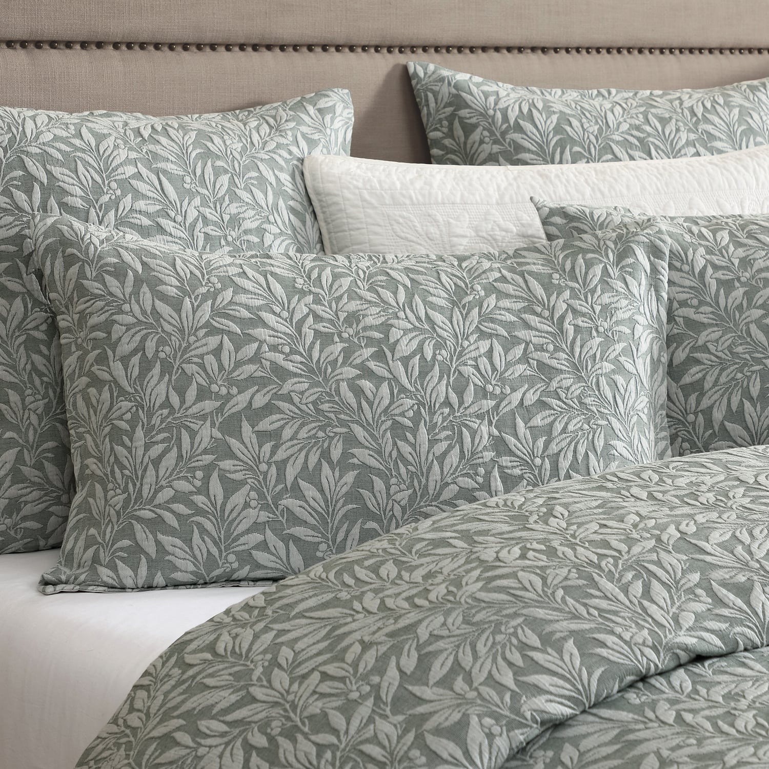 Gwyneth Cotton Jacquard Quilt Cover Set