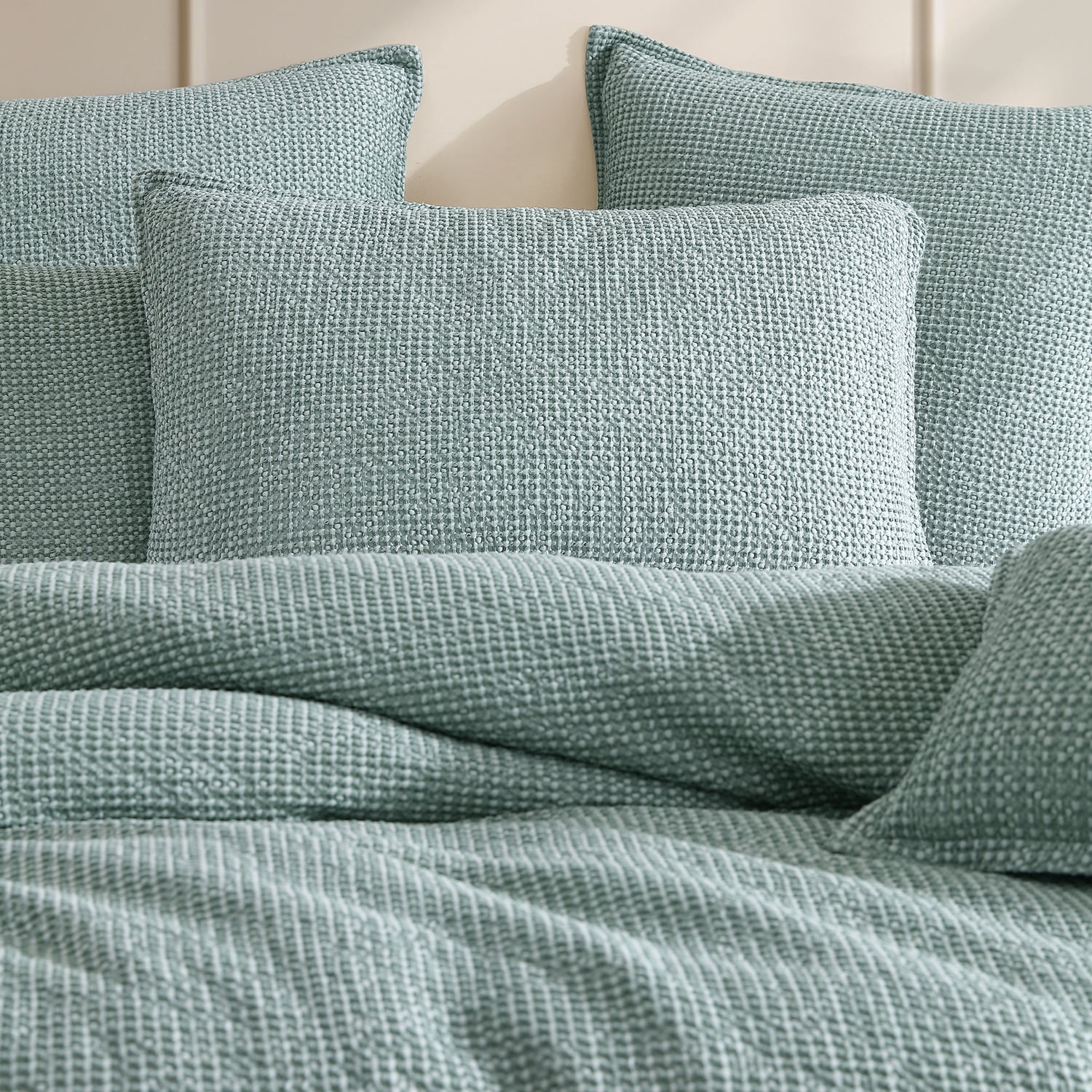 Urban Cotton Waffle Quilt Cover Set