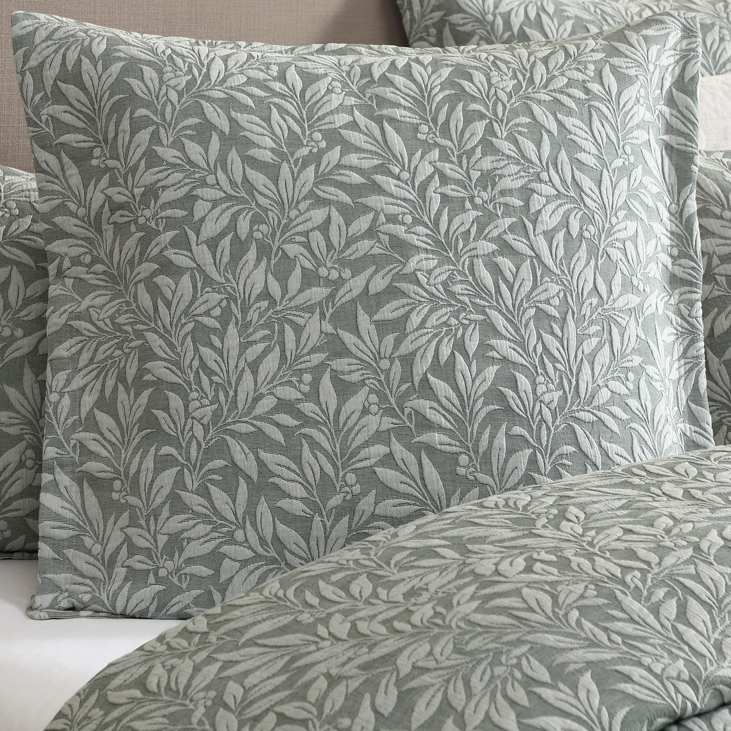 Gwyneth Cotton Jacquard European Pillowcase