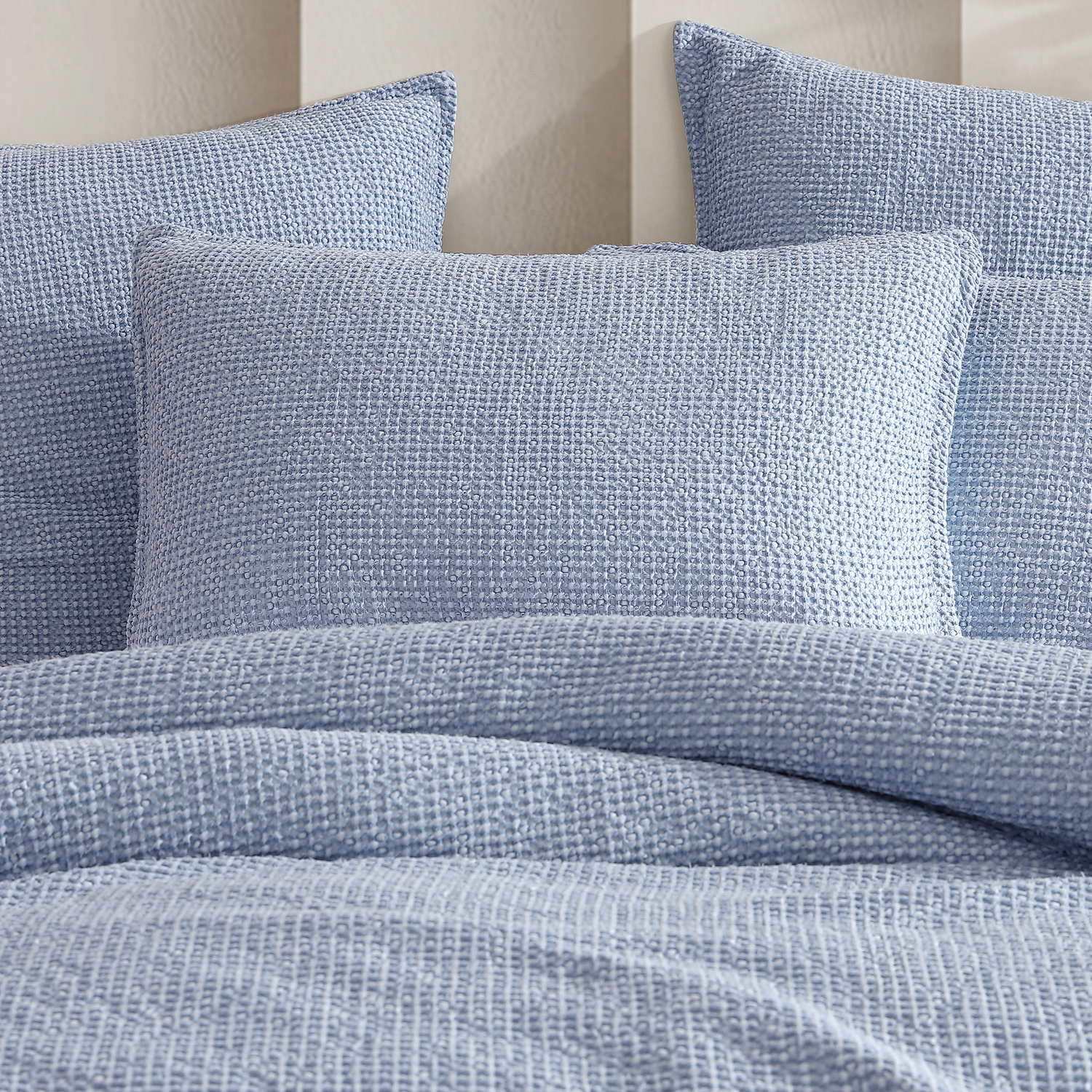 Urban Cotton Waffle Quilt Cover Set