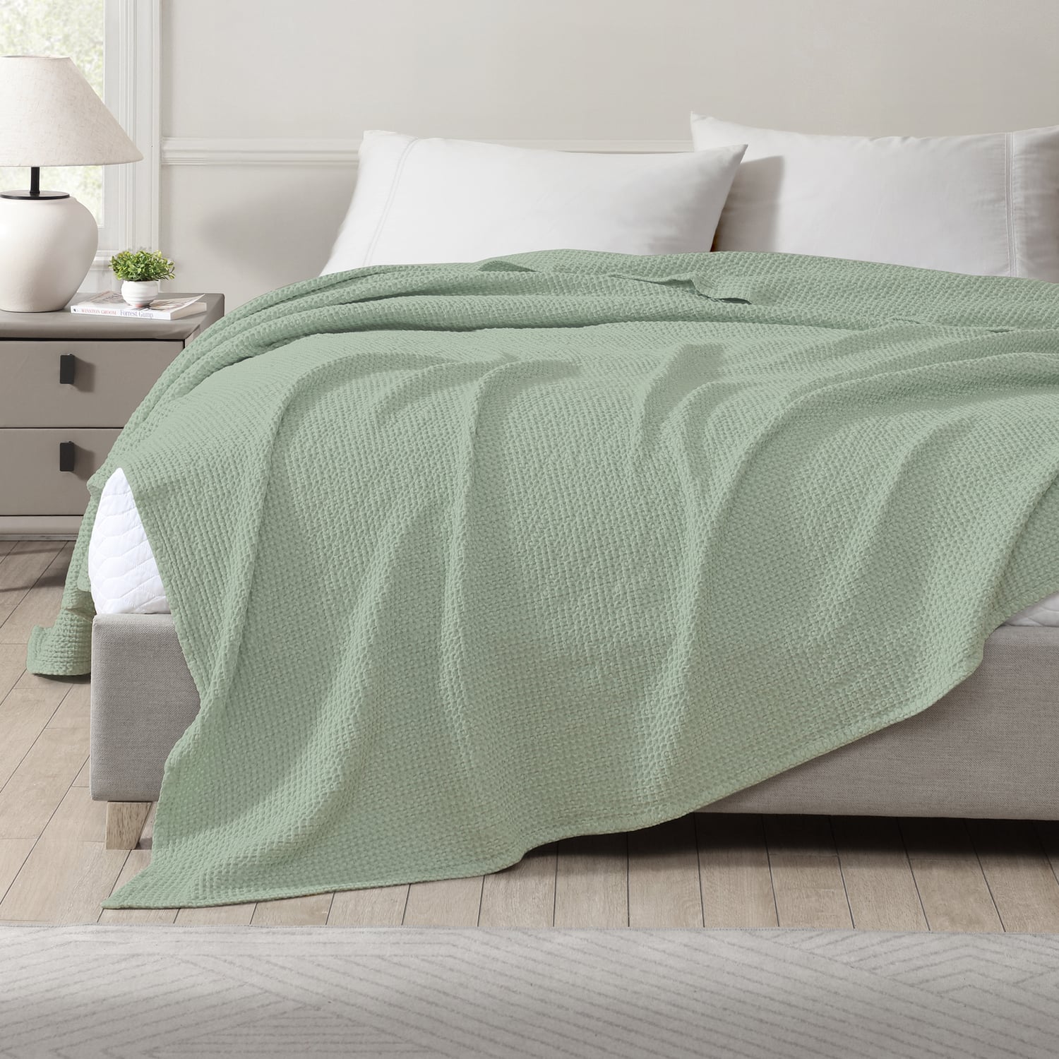 Urban Cotton Waffle Blanket