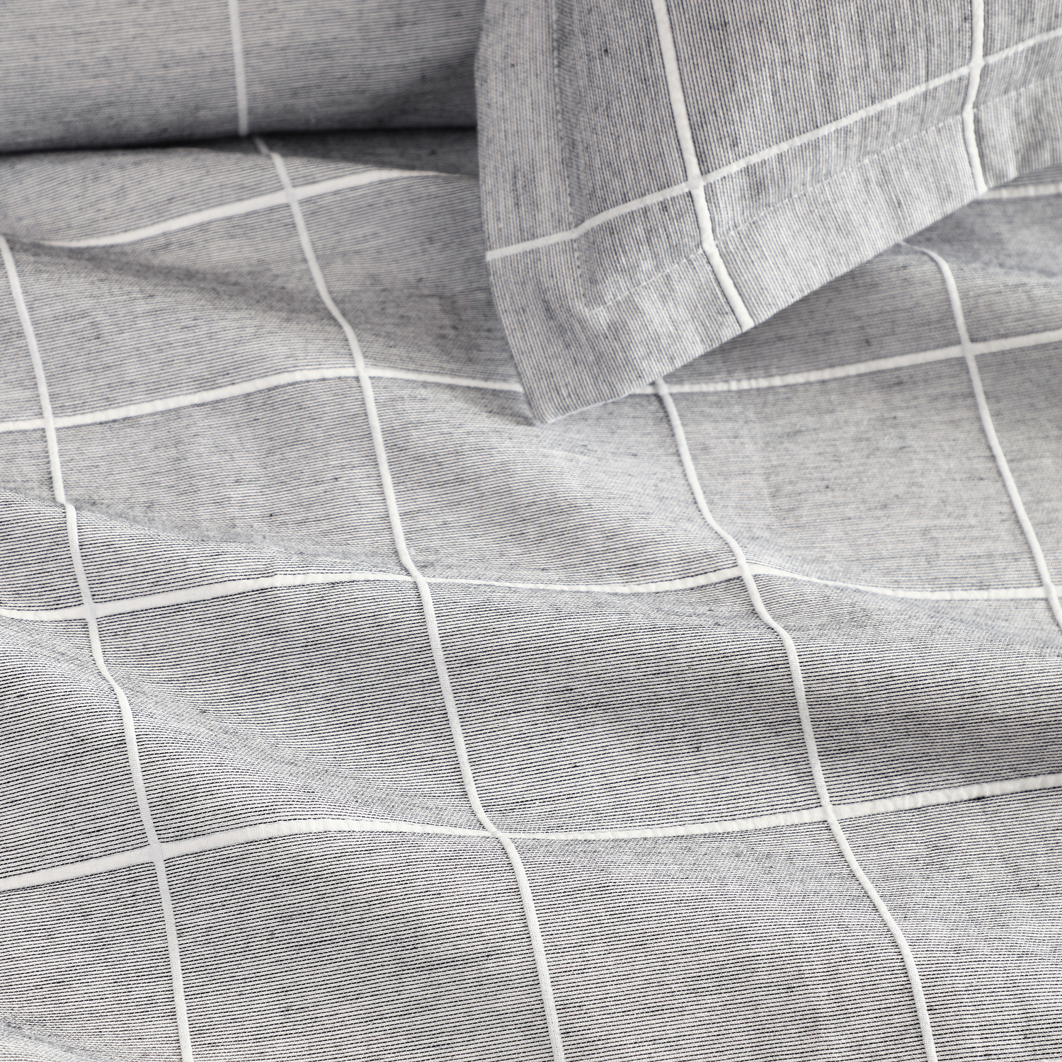 Stratus Yarn-Dyed Cotton Quilt Cover Set