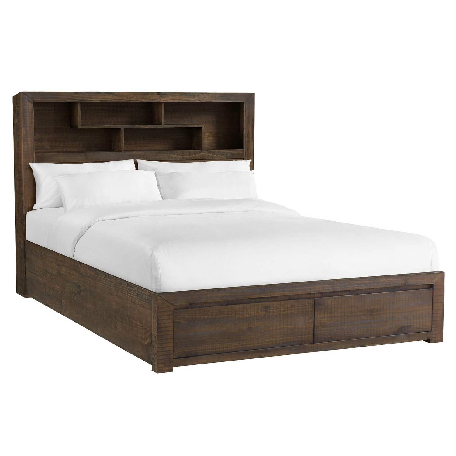 Oliver Bookcase Bed with Storage Drawers