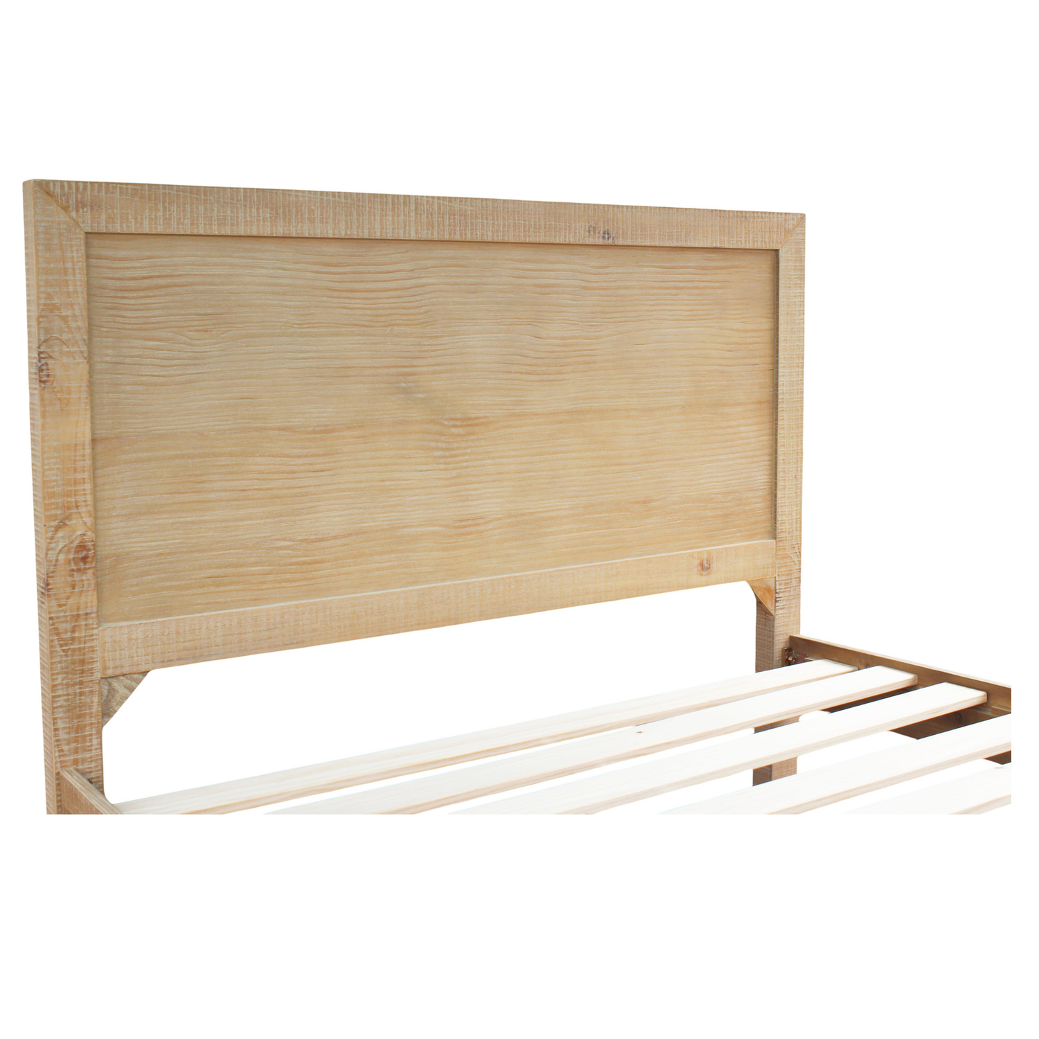 Lucas Pine Wood Bed
