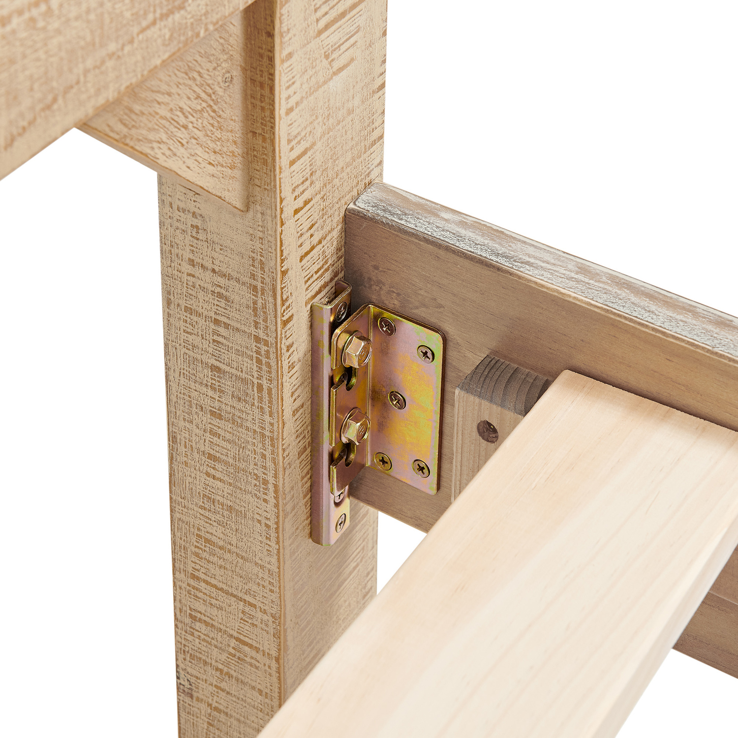 Lucas Pine Wood Bed