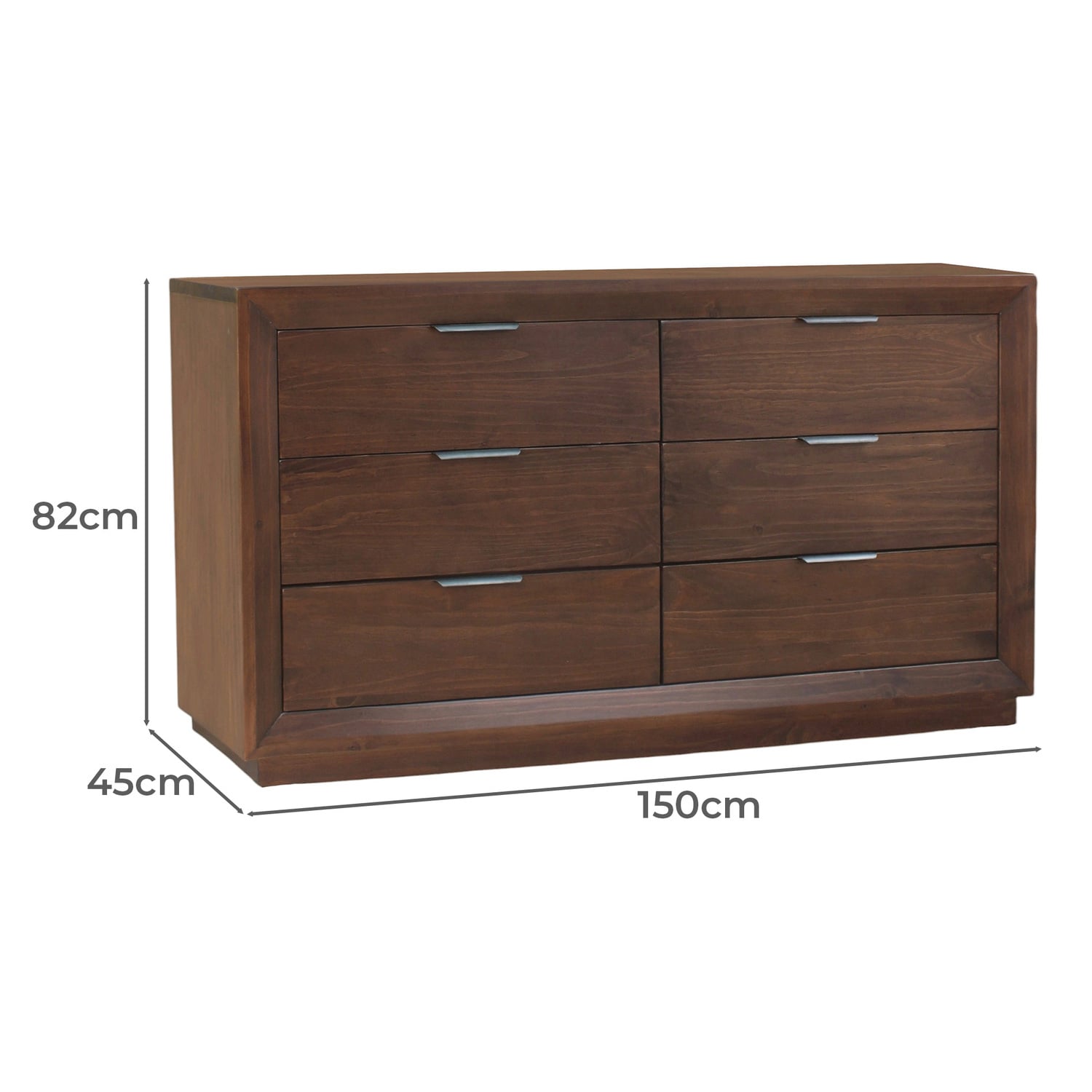 Denham 6 Drawer Dresser