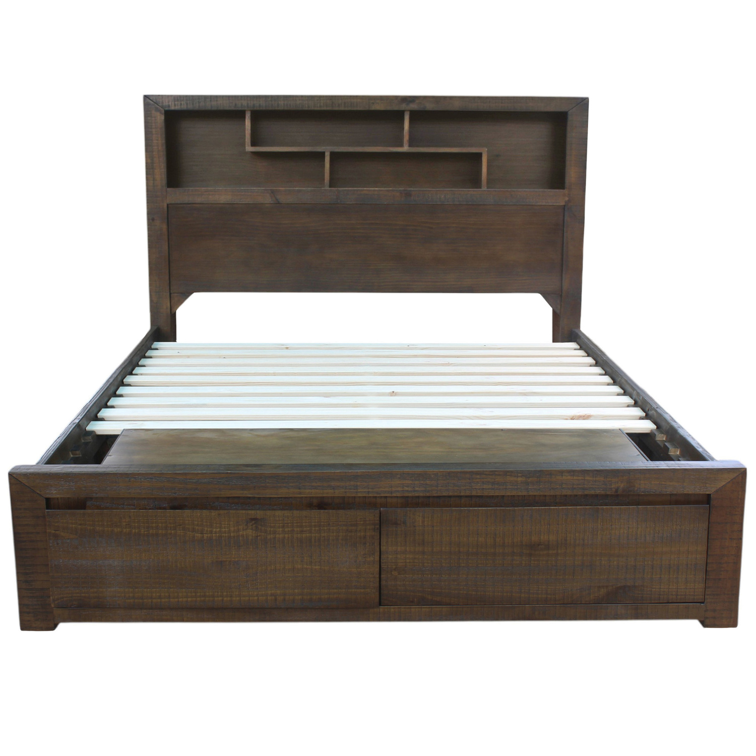 Oliver Bookcase Bed with Storage Drawers