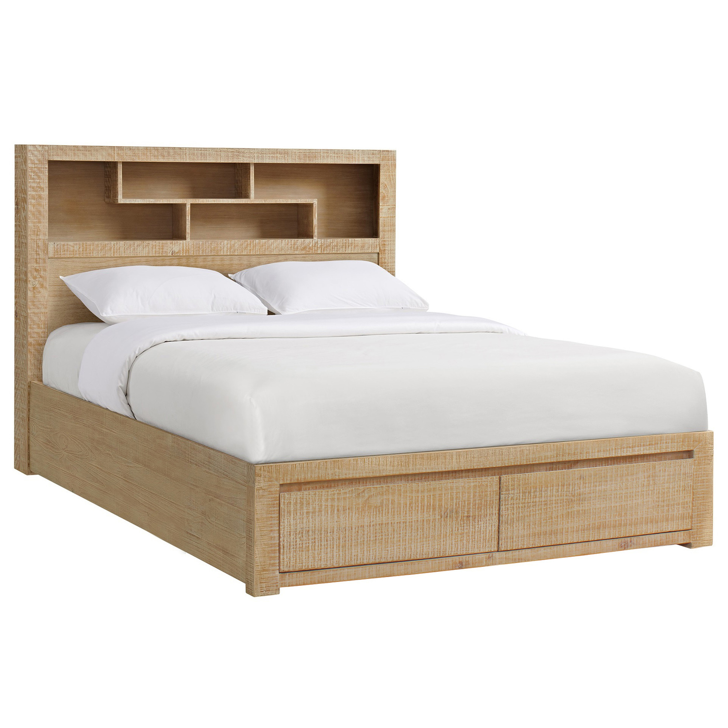 Oliver Bookcase Bed with Storage Drawers