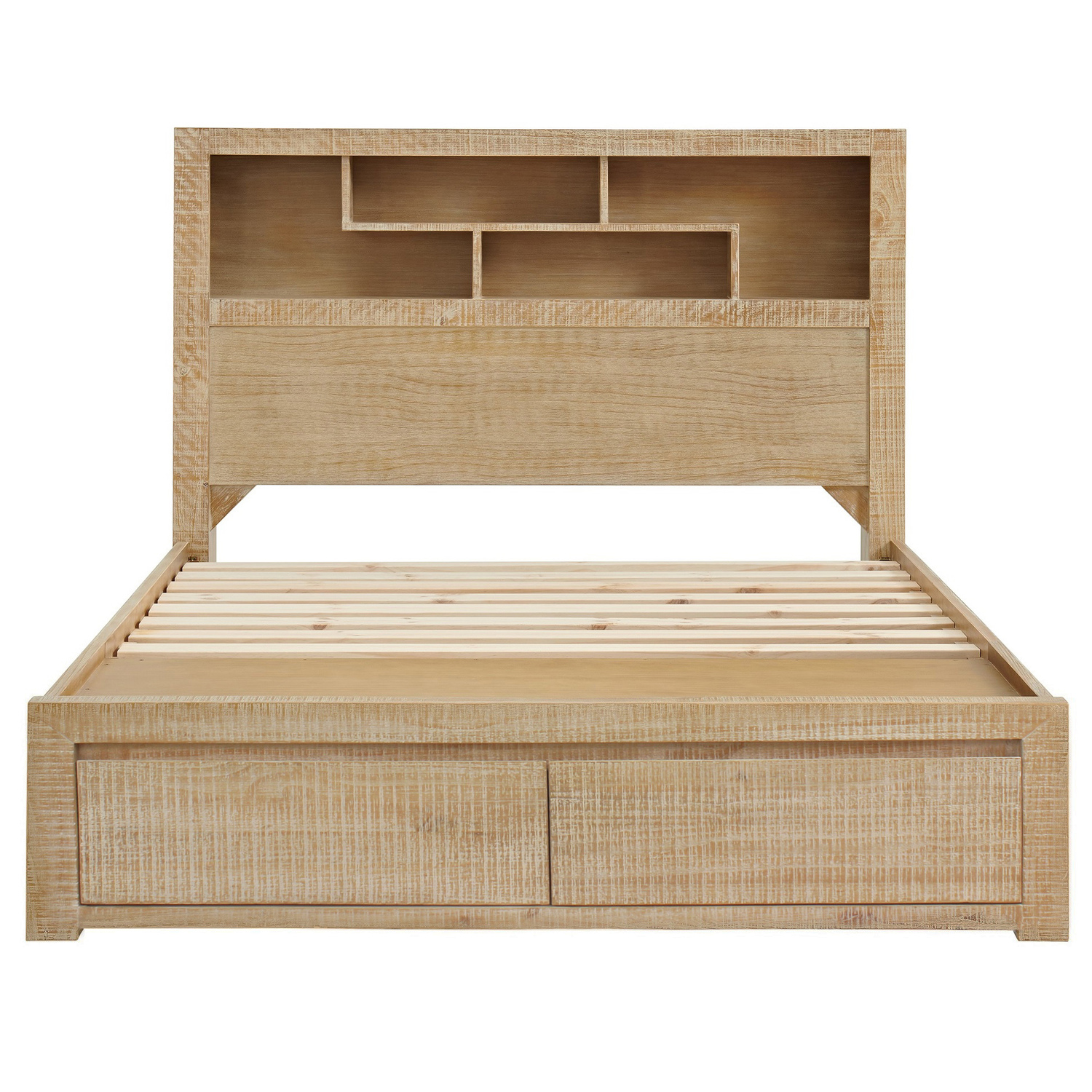 Oliver Bookcase Bed with Storage Drawers