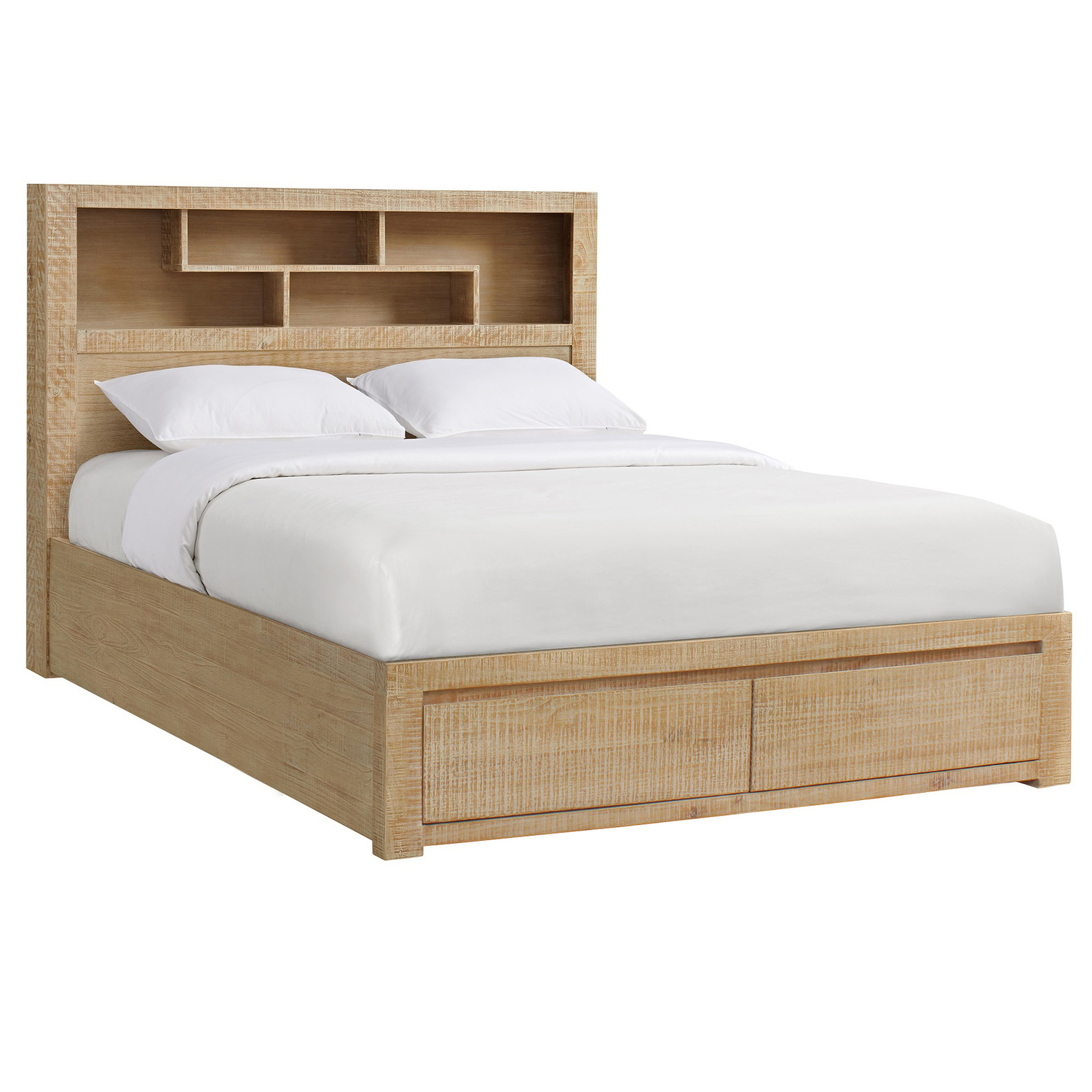 Oliver Bookcase Bed with Storage Drawers