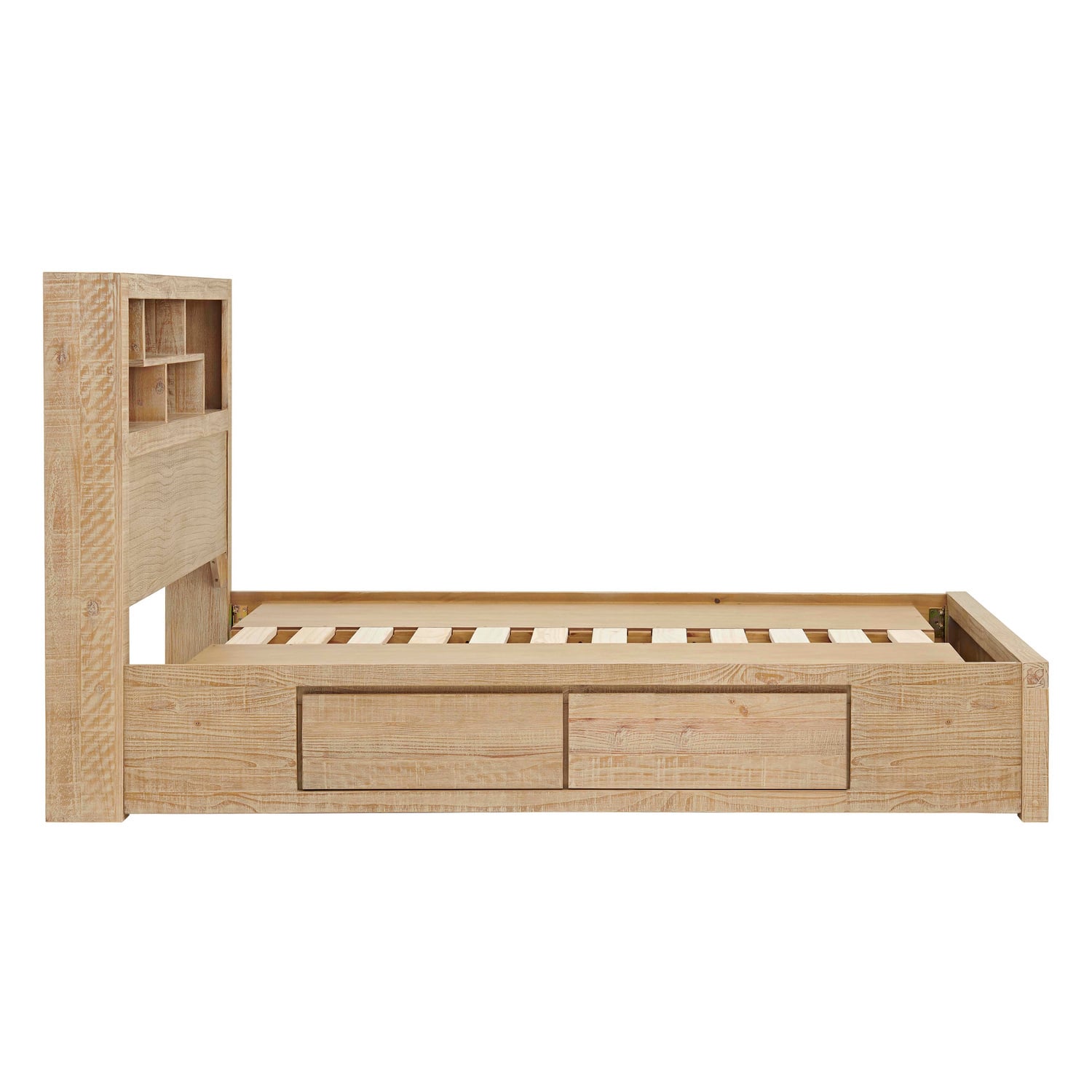 Oliver Bookcase Bed with 4 Drawers
