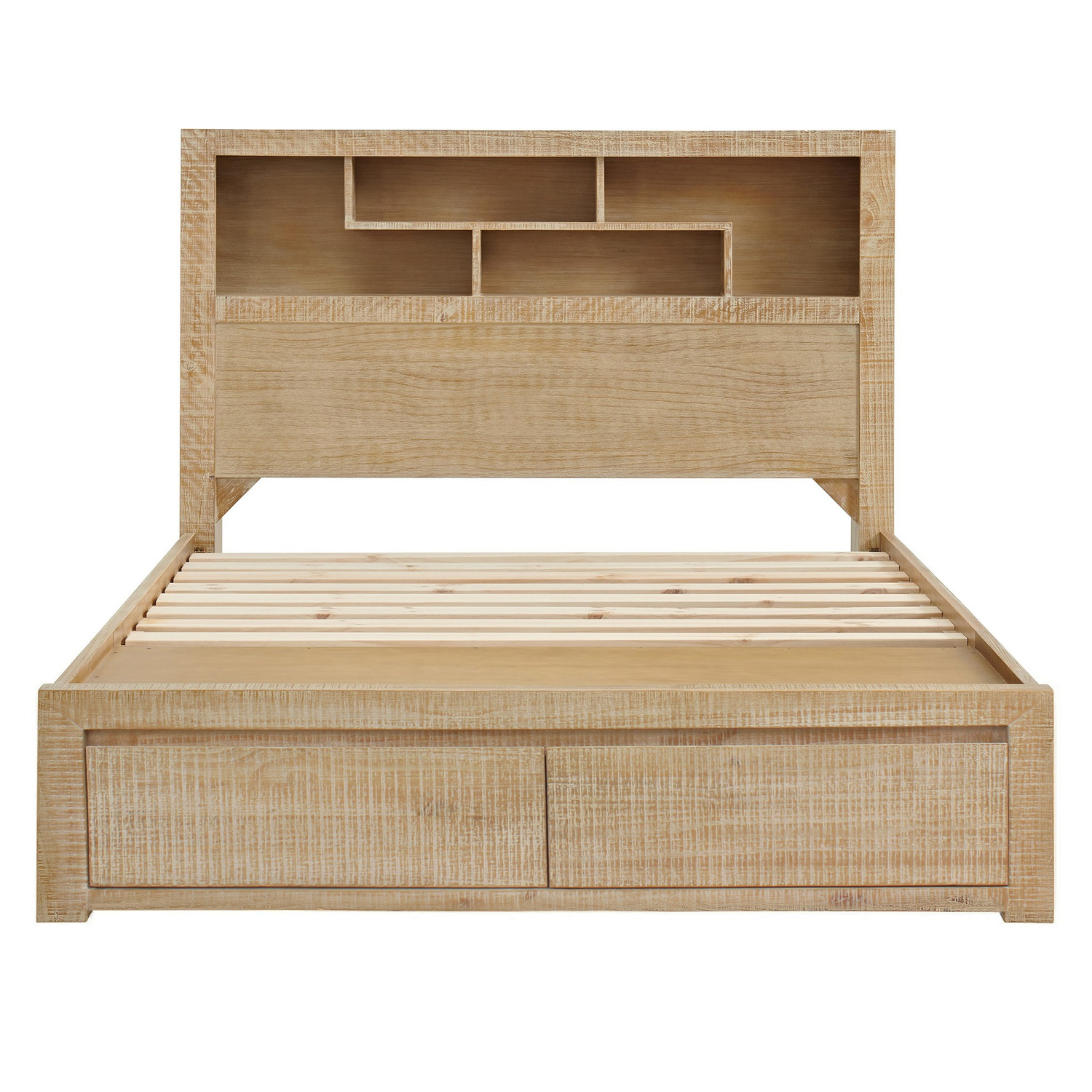 Oliver Bookcase Bed with Storage Drawers