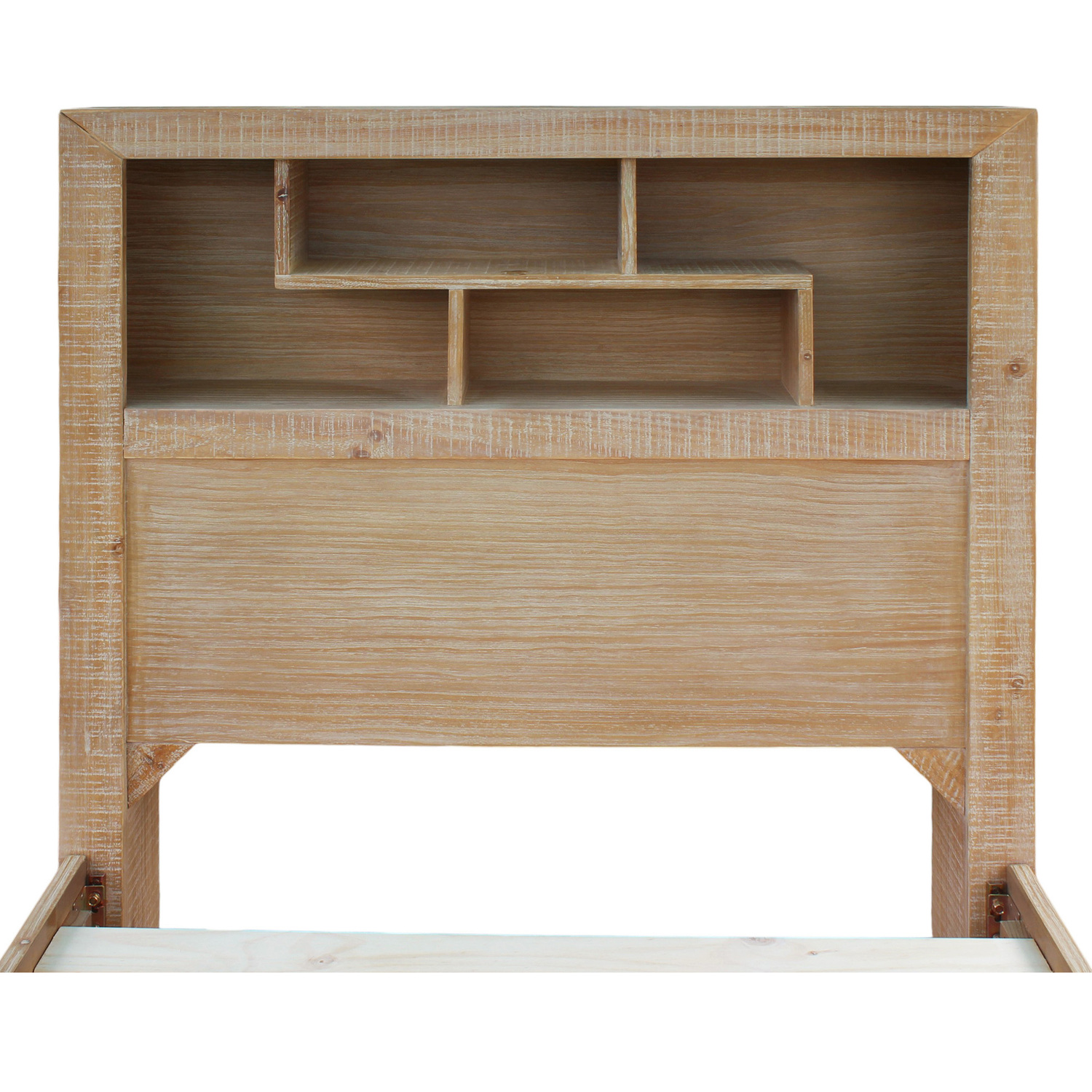 Lucas King Single Bookcase Bed with Storage Drawers