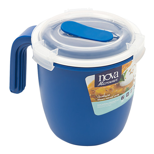 Nova Blue Premium 750ml Soup Mug with Lid Temple & ster