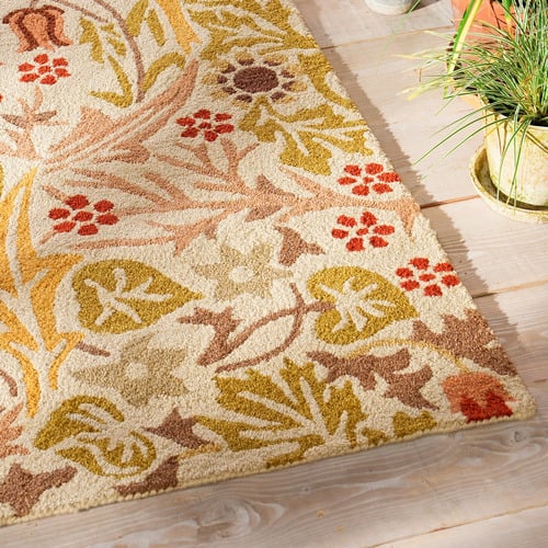 Wheat Blackthorn Outdoor Rug