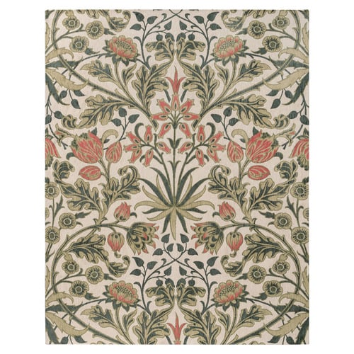 Hyacinth Jacquard-Woven Wool-Blend Rug
